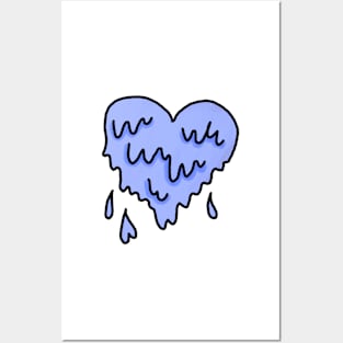 Gooey heart Posters and Art